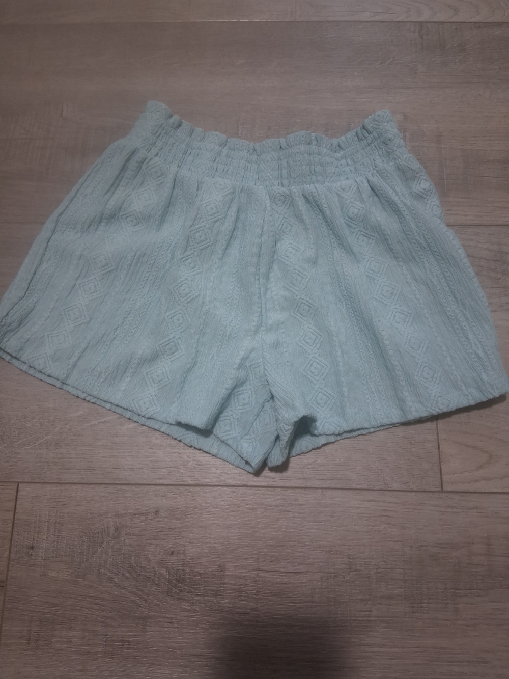 Carter's Mint Textured High-Waist Women's Shorts
